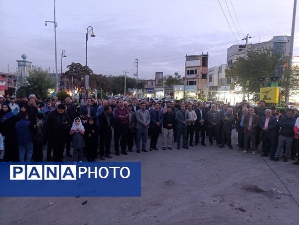 تجمع باشکوه مردم آشخانه در محکومیت اسرائیل و ترور شهید سیدحسن نصرالله 