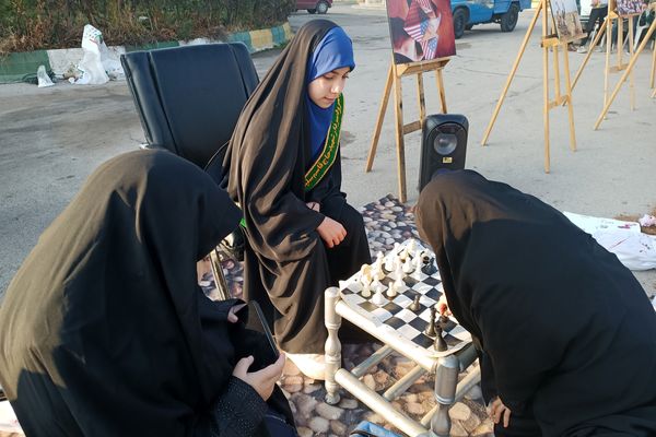 اختتامیه دومین پویش دانش‌آموزی «مقاومت، آغاز نصرالله» در کرمانشاه 