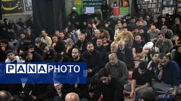 عزاداری شهادت امام جعفر صادق (ع) در آبیک 