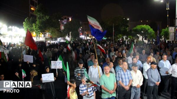 نودو سومین شب اجتماع مردمی شهر هشتگرد. 