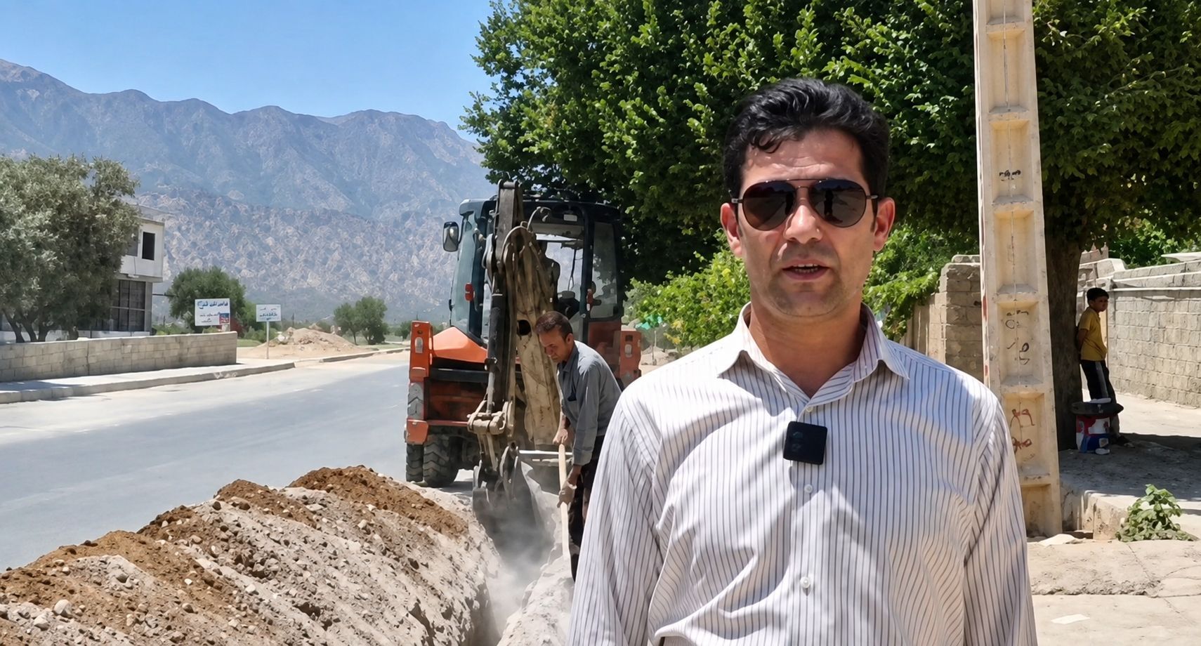 آغاز طرح اصلاح و تقویت شبکه آبرسانی روستاهای برآفتاب و شهیدان لردگان
