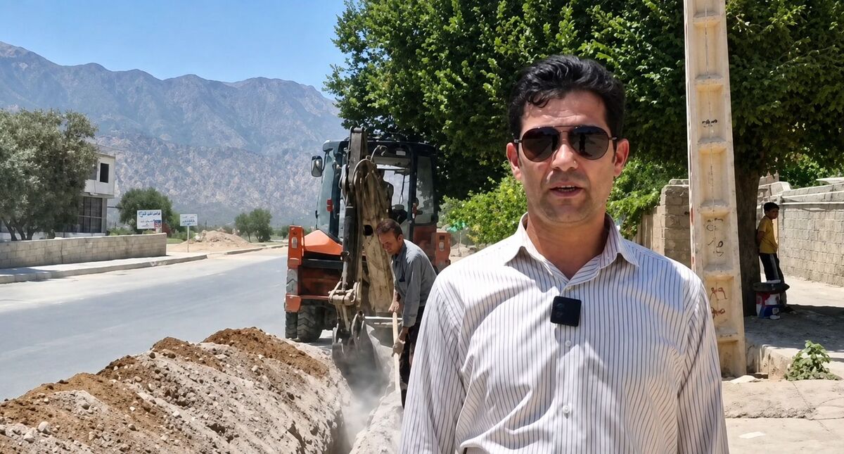 آغاز طرح اصلاح و تقویت شبکه آبرسانی روستاهای برآفتاب و شهیدان لردگان
