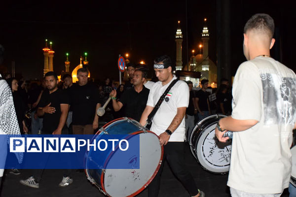 کاروان نمادین اسرای کربلا در قم - 2