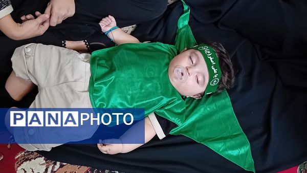 سوگواره‌ شیرخوارگان حسینی در شهرستان کمیجان