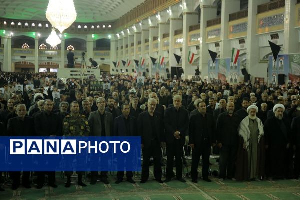 مراسم بزرگداشت شهدای اقتدار