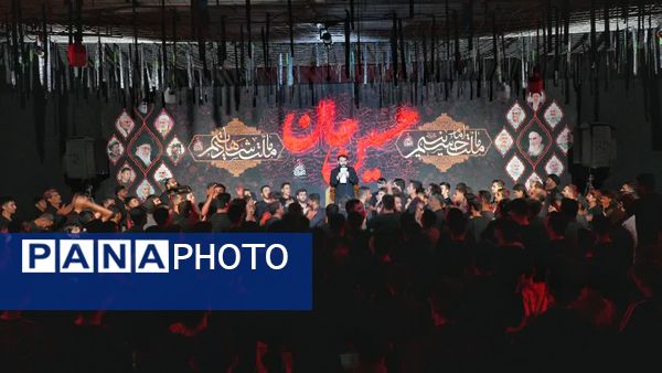 عزاداری شب های محرم در هیات حسین جان بجنورد 