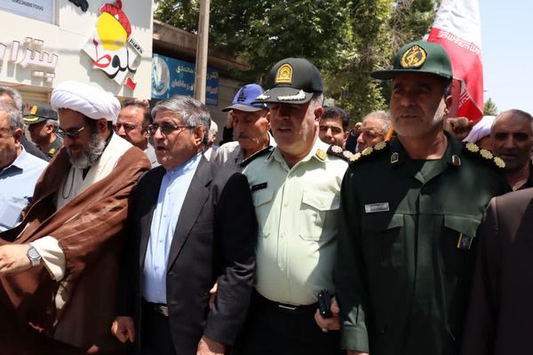 راهپیمایی جمعه خشم علیه جنایات رژیم غاصب صهیونیستی در کوهدشت