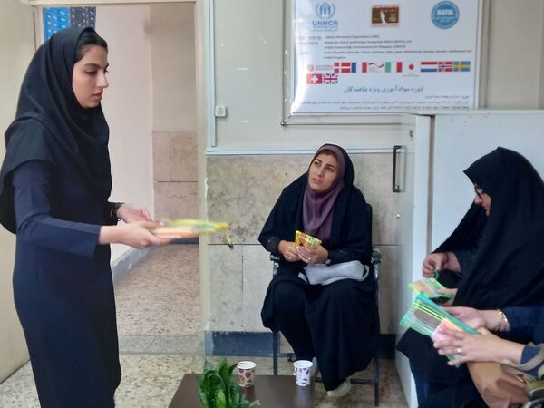 بازدید از نهضت سوادآموزی فلاورجان