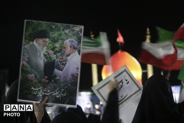 طوفان نوجوانان حسینی در خیابان‌های شهرستان ملارد