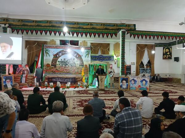 یادواره شهدا شهر کندر شهرستان خلیل‌آباد