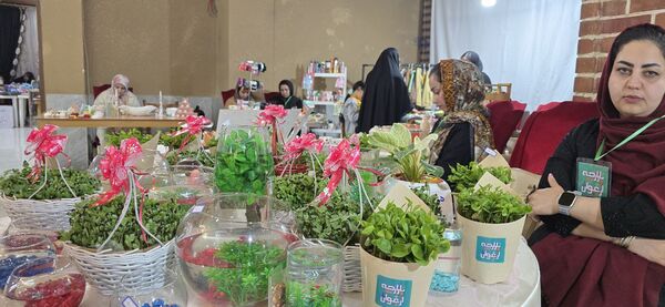 برپایی بازارچه نوروزی ارغوان در فاروج