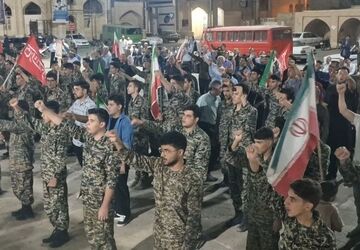 رزمایش «جان‌فدای ایران» در شهرستان زارچ