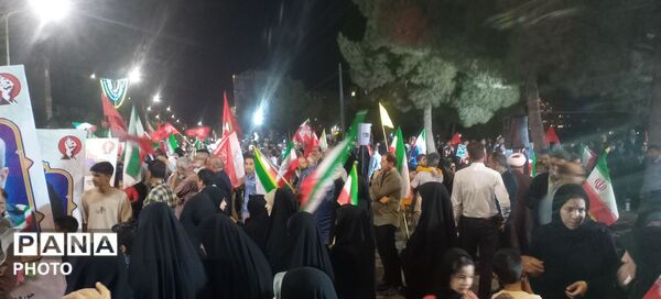 حضور باشکوه گردان بیت‌المقدس حوزه رباط سنگ در رزمایش جانفدا تربت حیدریه