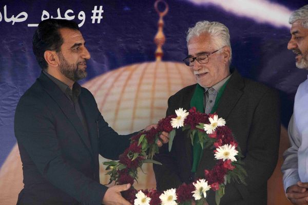 تجمع مردم یزد در پی عملیات «وعده صادق»