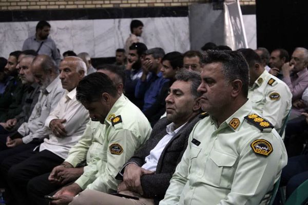 مراسم سالگرد شهدای خدمت در گچساران