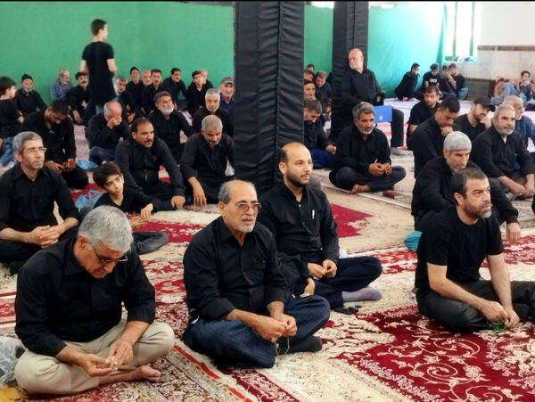 مراسم تاسوعای حسینی در شهرستان گالیکش