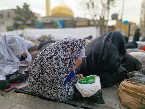 نماز عید فطر در مصلی شهرستان قدس