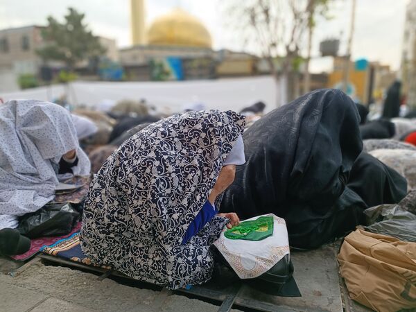 نماز عید فطر در مصلی شهرستان قدس