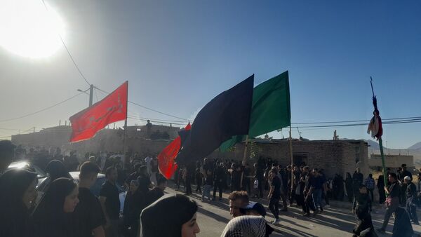 عزاداری عاشورا در روستای برزنون