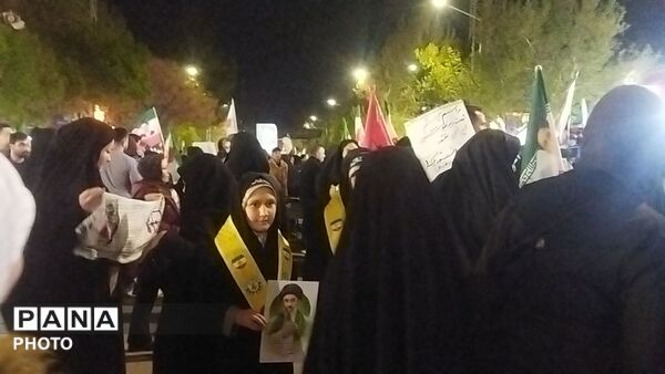 دانش آموزان پیشتاز نیشابوری در غم شهدای میناب 
