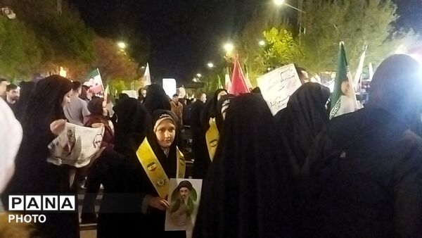 دانش آموزان پیشتاز نیشابوری در غم شهدای میناب 