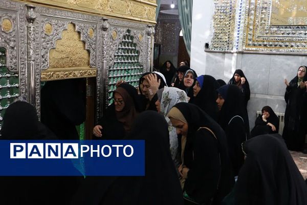 عطر معنویت در آستان بی‌بی سکینه (س) صفادشت