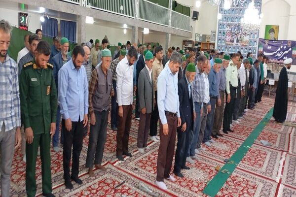 نماز عبادی سیاسی جمعه در شهر بار 