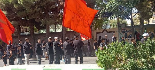 راهپیمایی جاماندگان اربعین حسینی در باخرز 