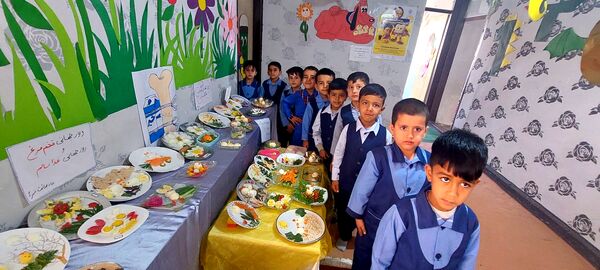 جشن روز جهانی تخم مرغ در کودکستان آفتاب