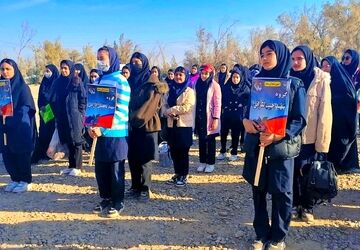 دانش آموزان شهرستان نیمروز به اردوی تمشک اعزام شدند