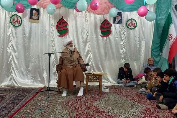 مراسم معنوی اعتکاف در مساجد شهر قدس