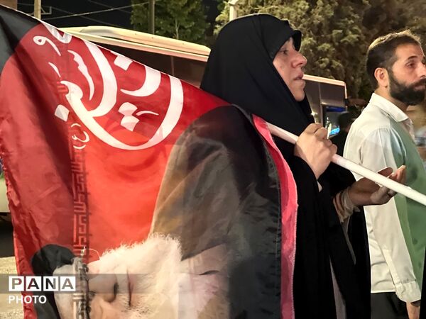 حضور حماسی مردم کرج در نود ودومین شب از تجمعات مردمی