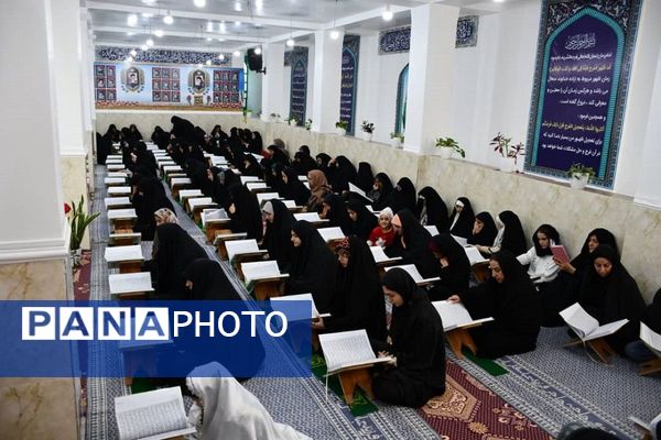 ترتیل خوانی قرآن کریم در شبانکاره