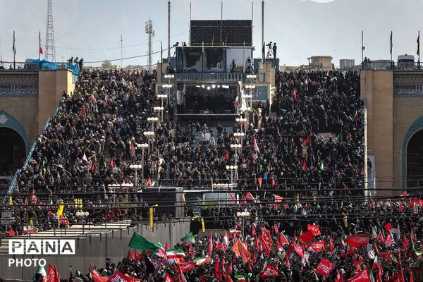 دومین روز مراسم بدرقه و وداع با رهبر شهید مقاومت
