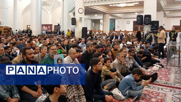 اولین شب سالگرد شهدای حادثه تروریستی شاهچراغ(ع)