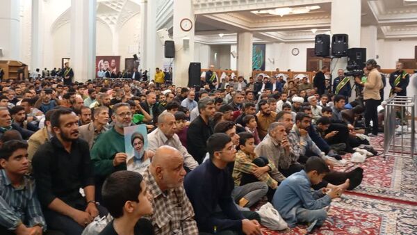 اولین شب سالگرد شهدای حادثه تروریستی شاهچراغ(ع)