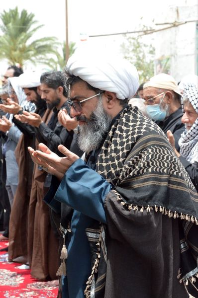 زابل در ماتم حسین؛ گلزار شهدا شهرستان زابل میزبان اشک و شور عزاداران حسینی