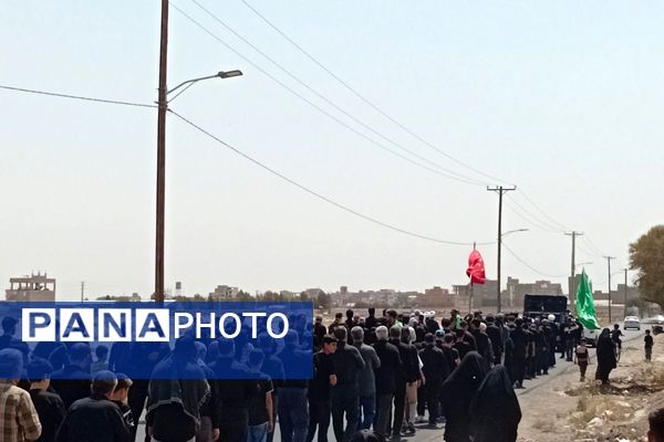 برگزاری مراسم پیاده‌روی اربعین حسینی در صباشهر