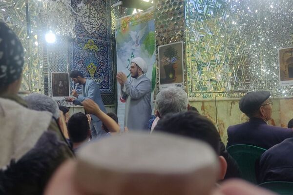 جشن نیمه شعبان در امامزاده عمادالدین رباط‌کریم