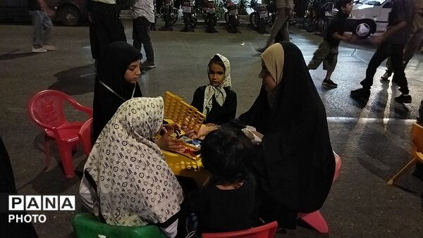 موکب های کودک حسینیه امام در شب صد و شصت و ششم 