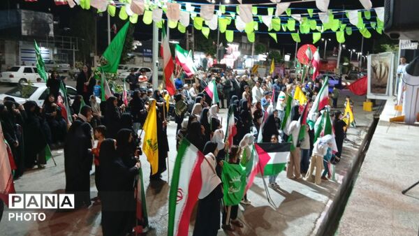 حضور باشکوه و چشمگیر مردم شهرستان معمولان در تجمعات هر شب