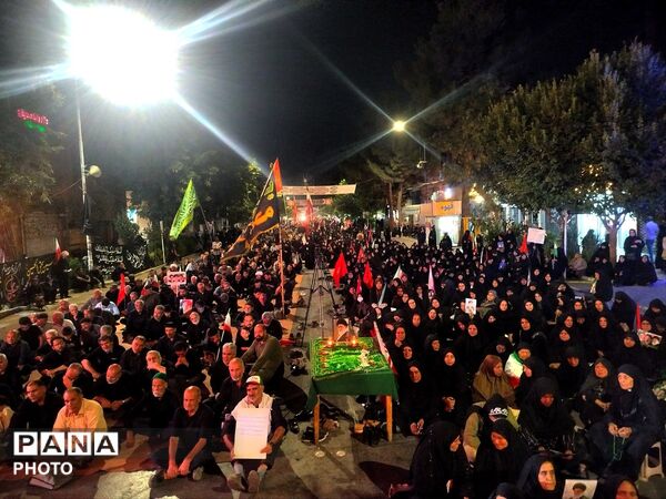 برگزاری مراسم عزاداری همزمان با رحلت پیامبر (ص) و شهادت امام حسن (ع) در نیشابور