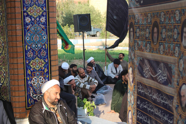 عزاداری سالروز شهادت امام جعفر صادق(ع) در تیپ 83 روحانیون رزمی تبلیغی