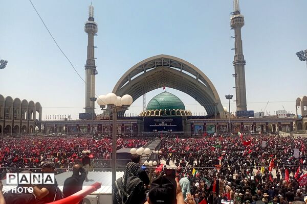 آخرین بدرقه «آقای شهید ایران»؛ اجتماع میلیونی مردم در مصلای امام خمینی(ره)