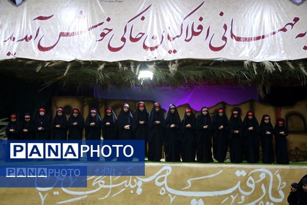 مراسم بنات الحسین در شهرستان تنگستان 