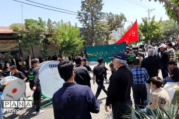 مراسم عزاداری عاشورای حسینی در شهرستان شیروان 