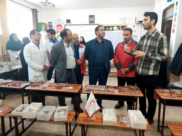 اردوی جهادی محبت در شهرک بهارستان