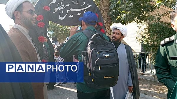 اعزام دانش‌آموزان گروه سرود سفینة النجاة نیشابور به پیاده‌روی اربعین حسینی 