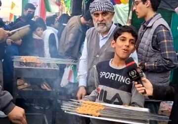 انس و ارادت خادمان نوجوان موکب های جمکران به امام زمان(عج)
