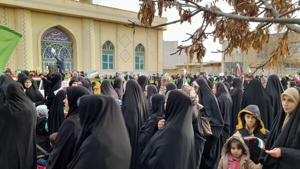 راهپیمایی مردم کمیجان درپی محکومیت اقدامات تروریستی در ایران